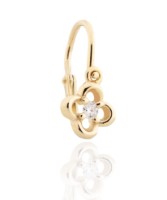 Produktdetails anzeigen - Kinderohrringe LOEE Kids aus Gelbgold mit Diamanten Bild von Kinderohrringe LOEE Kids aus Gelbgold mit Diamanten
