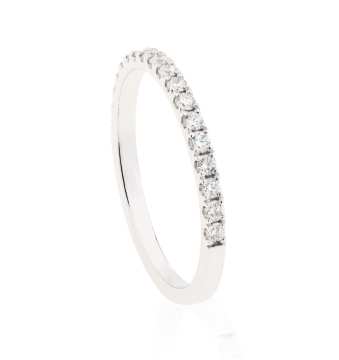 Bild von Ring LOEE Pure aus Weißgold mit Diamanten