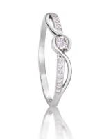 Produktdetails anzeigen - Verlobungsring LOEE aus Weißgold mit Diamanten Bild von Verlobungsring LOEE aus Weißgold mit Diamanten