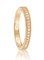 Bild von Ring LOEE aus Gelbgold mit Diamanten