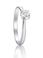 Produktdetails anzeigen - Verlobungsring LOEE aus Weißgold mit Diamant Bild von Verlobungsring LOEE aus Weißgold mit Diamant