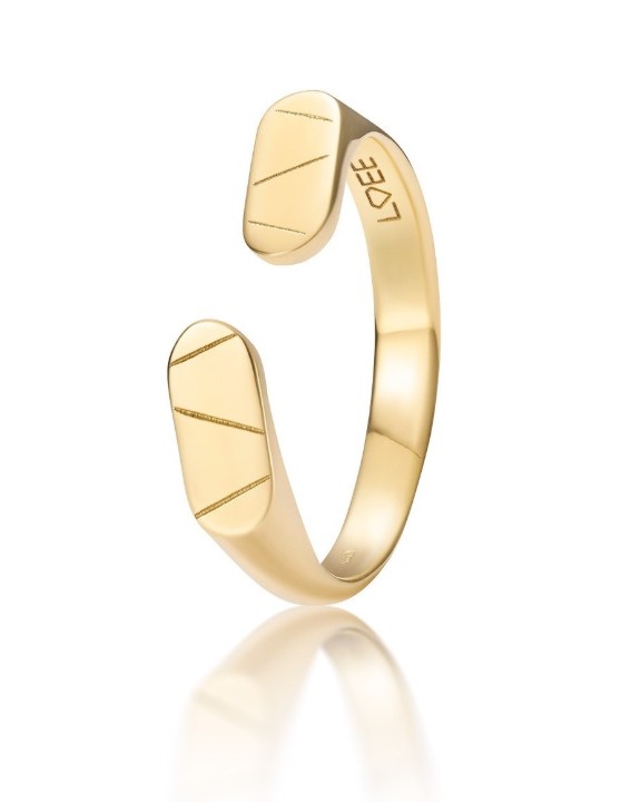 Bild von Ring LOEE AVA aus Gelbgold