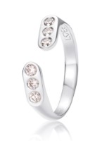 Bild von Ring LOEE AVA aus Weißgold mit Diamanten