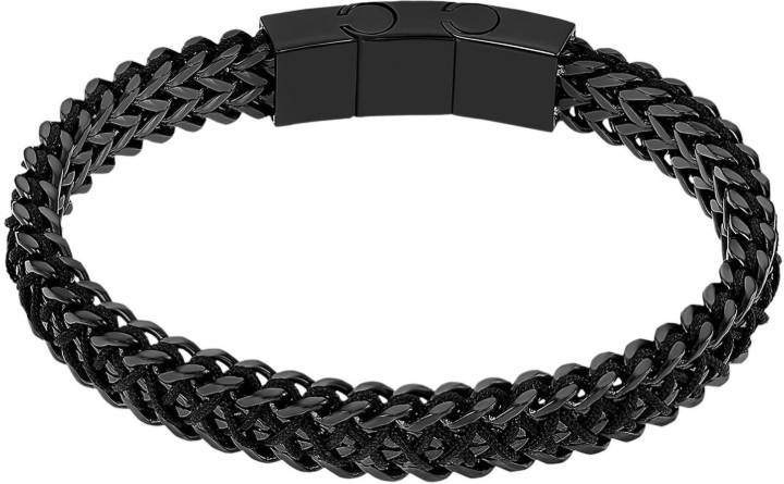 Bild von Herren-Armband Lotus Style Men in Black