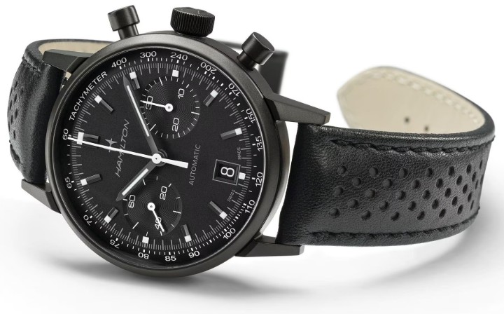 Bild von Hamilton American Classic Intra-Matic Auto Chrono All Black Edition