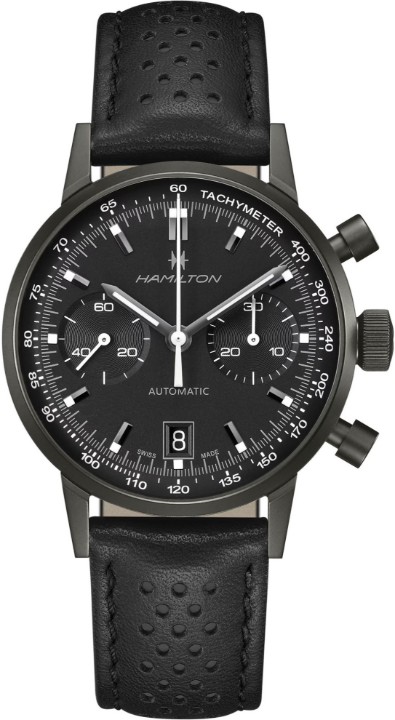 Bild von Hamilton American Classic Intra-Matic Auto Chrono All Black Edition