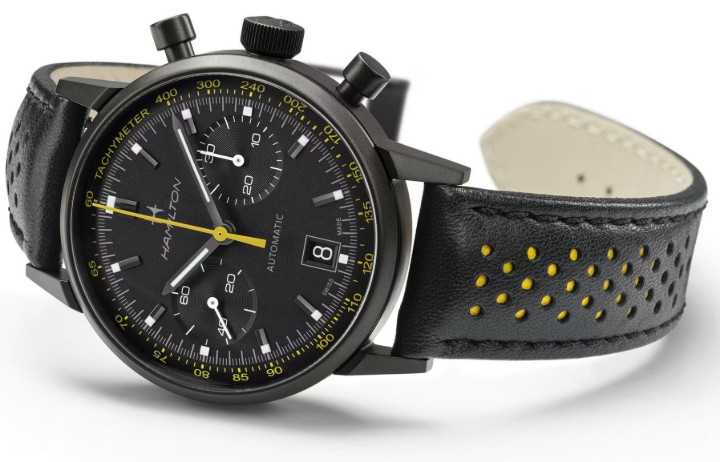 Bild von Hamilton American Classic Intra-Matic Auto Chrono All Black Edition