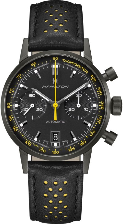 Bild von Hamilton American Classic Intra-Matic Auto Chrono All Black Edition