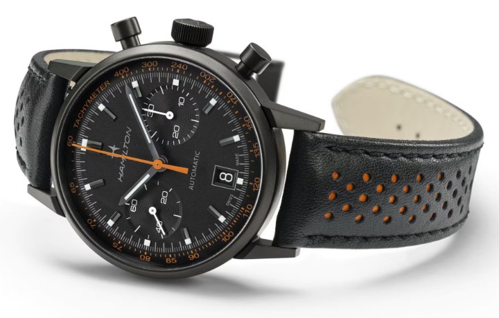 Bild von Hamilton American Classic Intra-Matic Auto Chrono All Black Edition