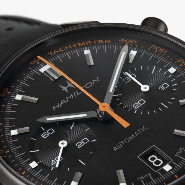 Bild von Hamilton American Classic Intra-Matic Auto Chrono All Black Edition