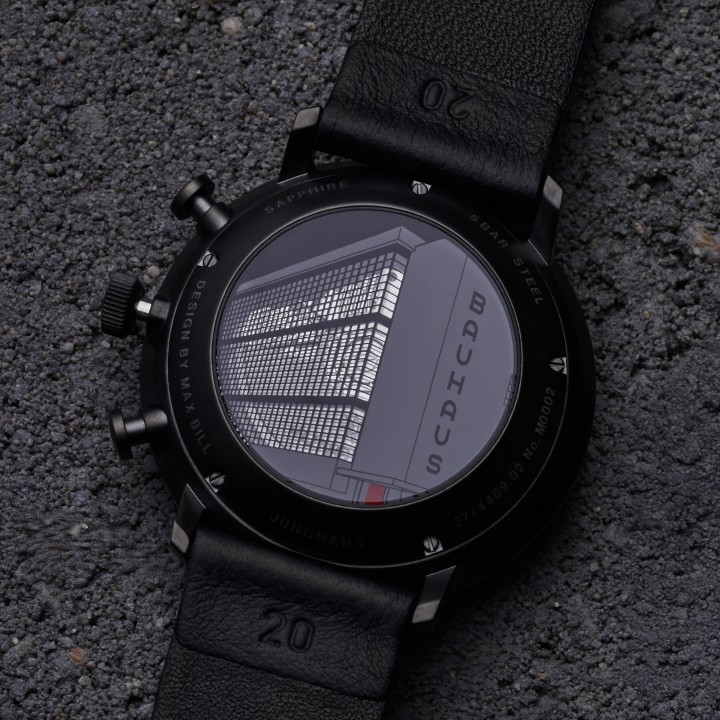 Bild von Junghans max bill Chronoscope Bauhaus