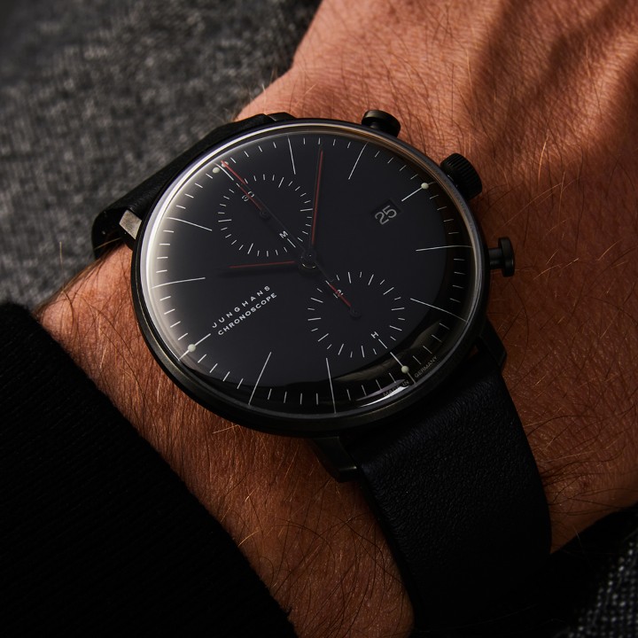 Bild von Junghans max bill Chronoscope Bauhaus