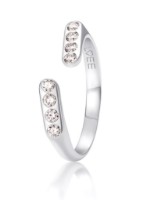 Bild von Ring LOEE AVA aus Weißgold mit Diamanten