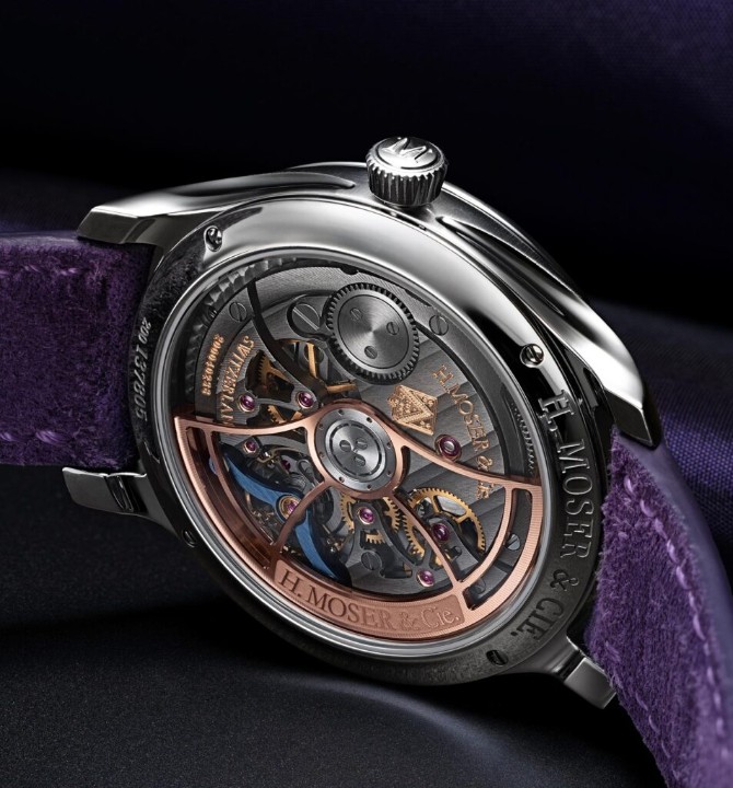 Bild von H. Moser & Cie Endeavour Centre Seconds Concept Purple Enamel