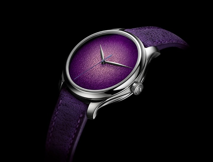 Bild von H. Moser & Cie Endeavour Centre Seconds Concept Purple Enamel