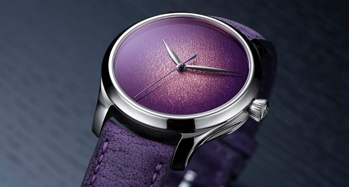 Bild von H. Moser & Cie Endeavour Centre Seconds Concept Purple Enamel