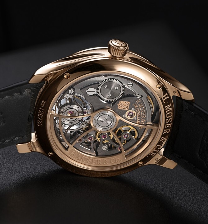 Bild von H. Moser & Cie Endeavour Tourbillon Concept Turquoise Enamel