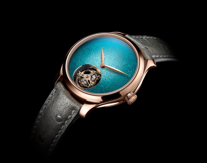 Bild von H. Moser & Cie Endeavour Tourbillon Concept Turquoise Enamel