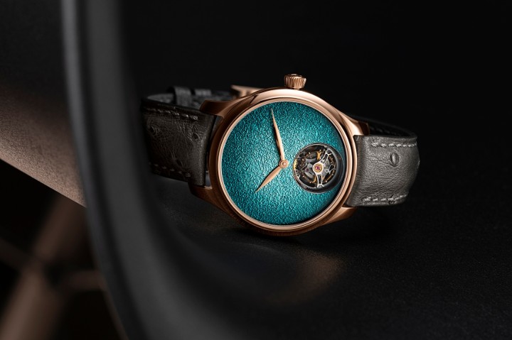 Bild von H. Moser & Cie Endeavour Tourbillon Concept Turquoise Enamel