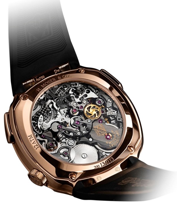 Bild von H. Moser & Cie Streamliner Flyback Chronograph Automatic Midnight Blue Fumé