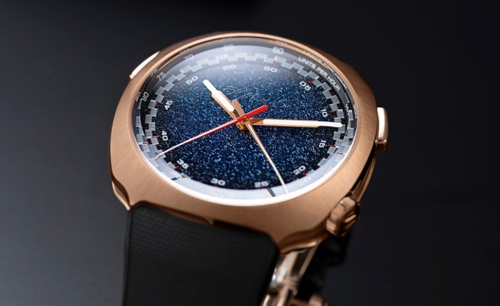 Bild von H. Moser & Cie Streamliner Flyback Chronograph Automatic Midnight Blue Fumé