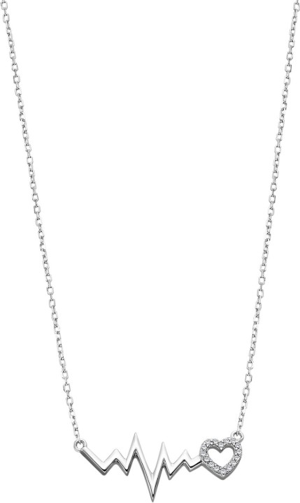 Bild von Damenhalskette Lotus Silver Pure Essential