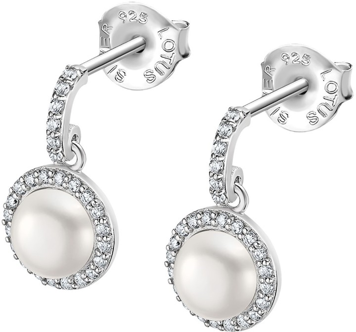 Bild von Ohrringe Lotus Silver Pearls