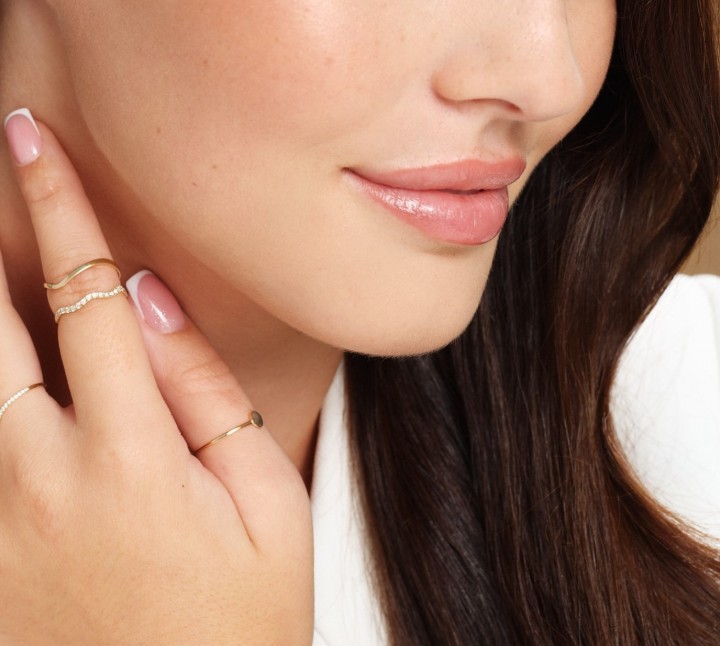 Bild von Ring LOEE Essence aus Gelbgold