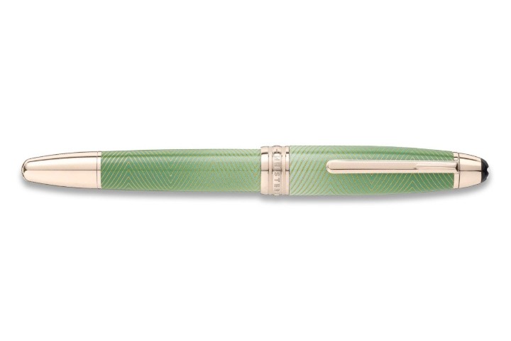 Bild von Füllfederhalter Montblanc Meisterstück Calligraphy Solitaire Celadon Dégradé