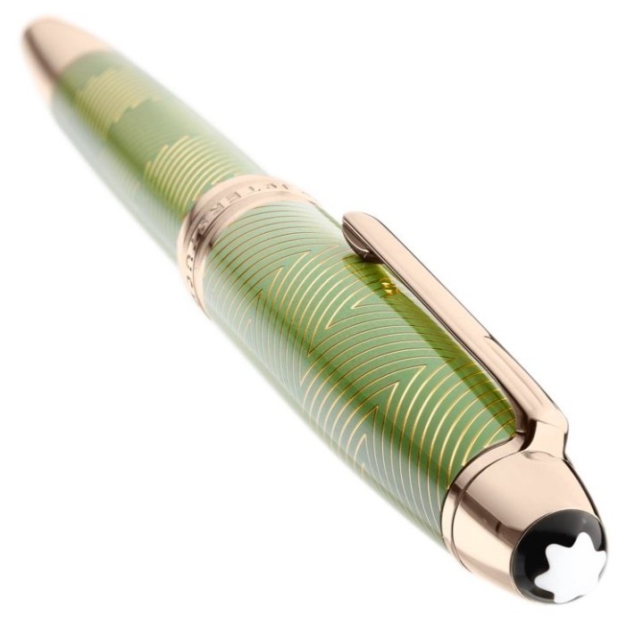 Bild von Füllfederhalter Montblanc Meisterstück Calligraphy Solitaire Celadon Dégradé