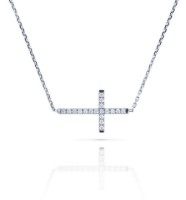 Produktdetails anzeigen - Halskette LOEE Pure aus Weißgold mit Diamanten Bild von Halskette LOEE Pure aus Weißgold mit Diamanten
