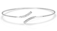 Bild von Armband LOEE Pure aus Weißgold mit Diamanten