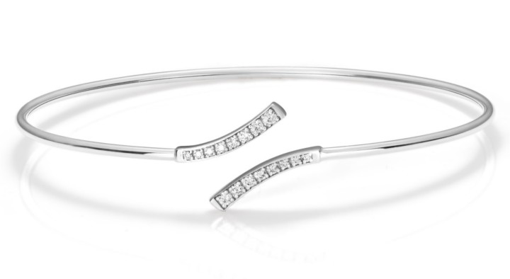Bild von Armband LOEE Pure aus Weißgold mit Diamanten