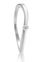 Bild von Ring LOEE Essence aus Weißgold mit Diamant