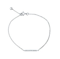Bild von Armband LOEE Pure aus Weißgold mit Diamanten