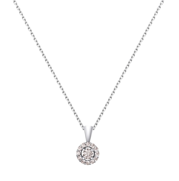 Bild von Anhänger LOEE Palette Diamonds aus Weißgold mit Diamanten