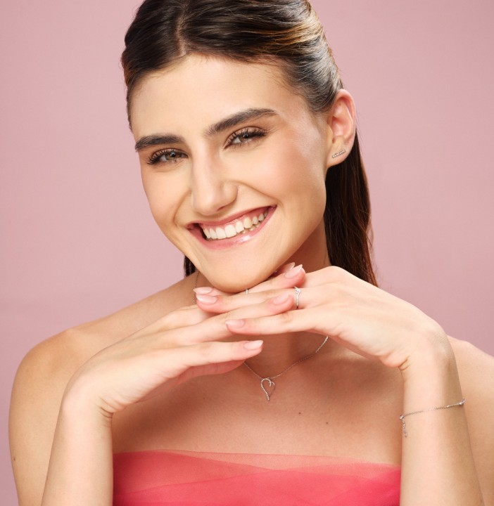 Bild von Ohrringe LOEE Pure aus Weißgold mit Diamanten