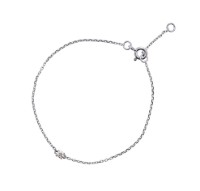 Bild von Armband LOEE Essence aus Weißgold mit Diamant