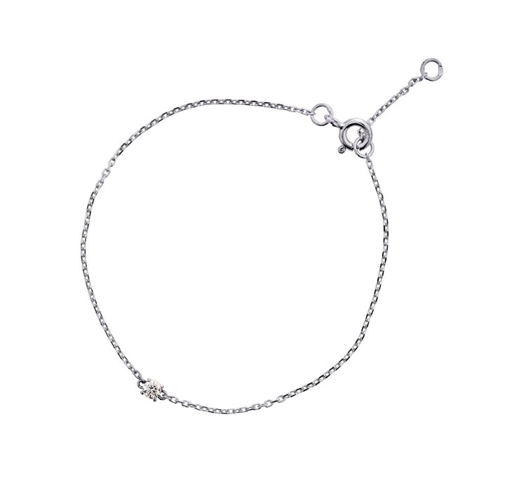 Bild von Armband LOEE Essence aus Weißgold mit Diamant