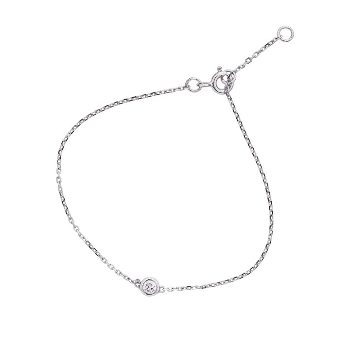 Bild von Armband LOEE Essence aus Weißgold mit Diamant