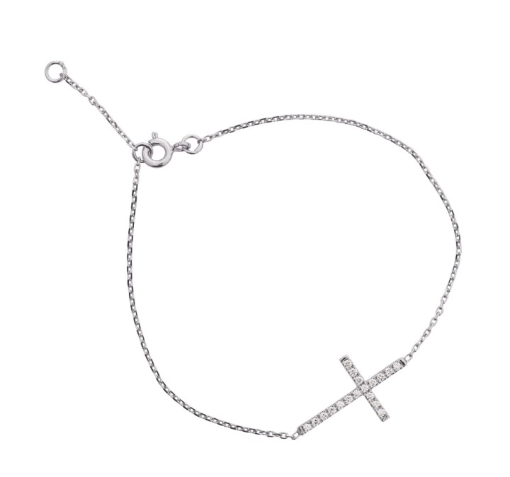Bild von Armband LOEE Pure aus Weißgold mit Diamanten