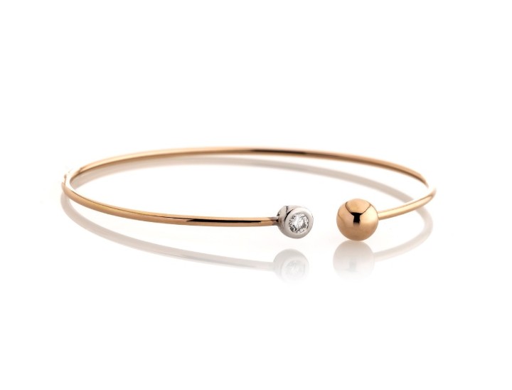 Bild von Armband LOEE Essence aus Roségold mit Diamant