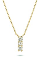 Produktdetails anzeigen - Halskette LOEE Glare aus Gelbgold mit Diamanten Bild von Halskette LOEE Glare aus Gelbgold mit Diamanten