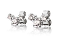 Produktdetails anzeigen - LOEE Sparkle Ohrringe aus Weißgold mit Diamanten Bild von LOEE Sparkle Ohrringe aus Weißgold mit Diamanten