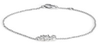 Bild von LOEE Sparkle Armband aus Weißgold mit Diamanten