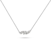 Produktdetails anzeigen - Halskette LOEE Sparkle aus Weißgold mit Diamanten Bild von Halskette LOEE Sparkle aus Weißgold mit Diamanten