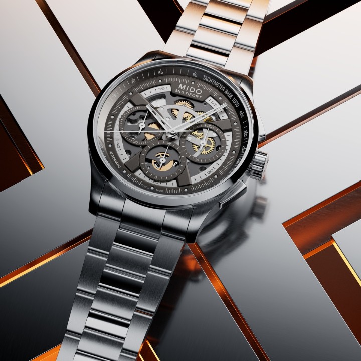Bild von Mido Multifort Skeleton Chronograph