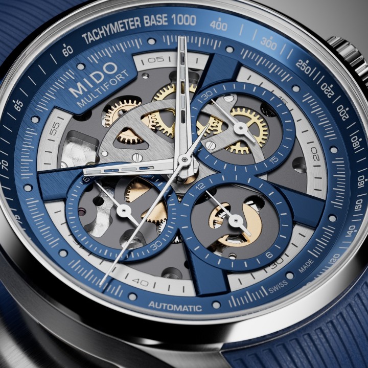 Bild von Mido Multifort Skeleton Chronograph