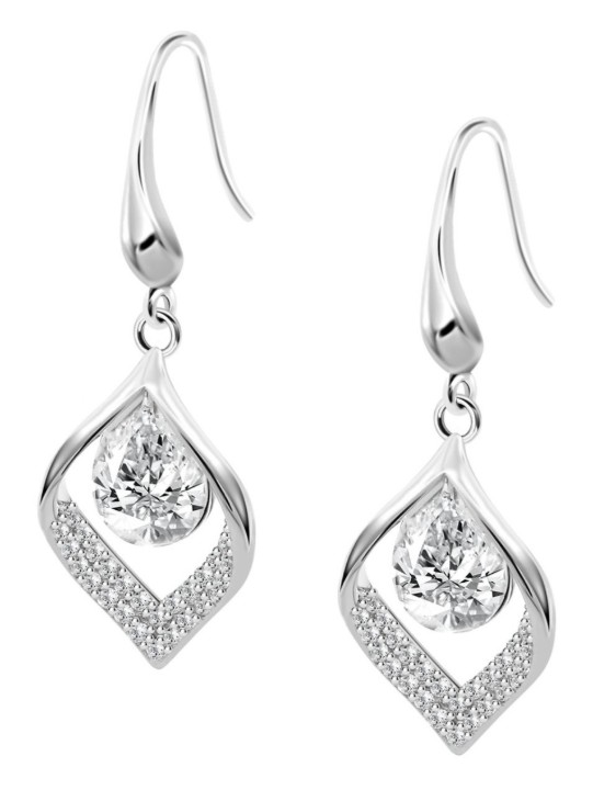 Bild von Náušnice Lotus Silver Pure Essential