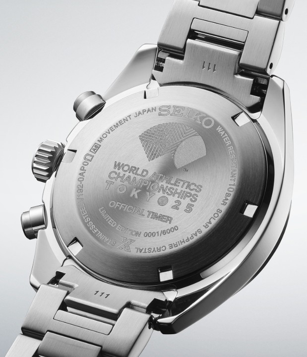 Bild von Seiko Prospex Speedtimer World Athletics Championships Tokyo 2025 Limited Edition